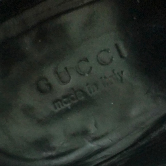 Gucci Loafers Black Solid Loafer Size 8 - Picture 8 of 8